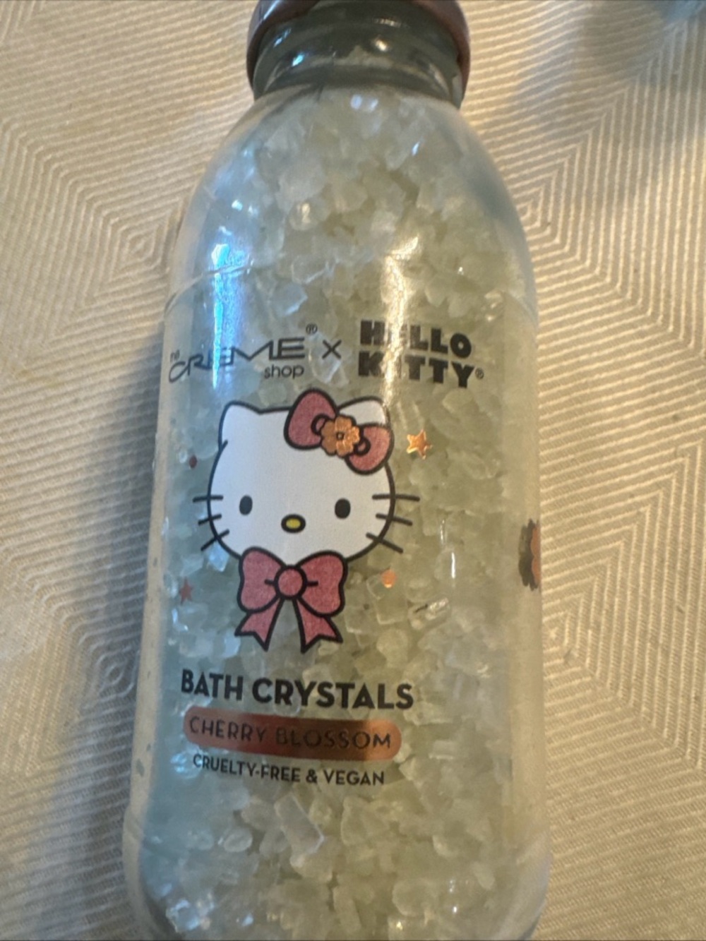 Hello Kitty Cherry Blossom Bath Crystals